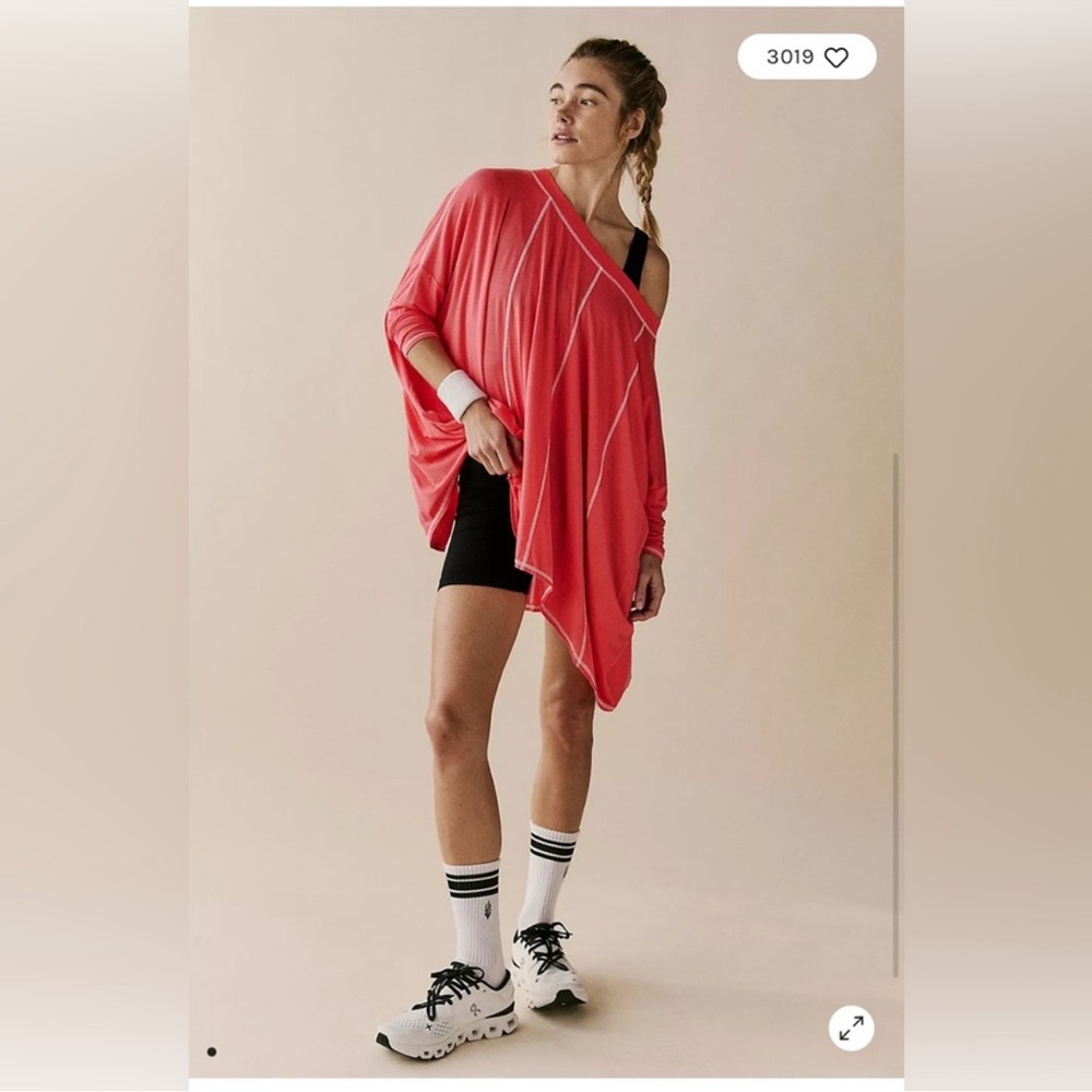 FP Movement by Free People: Revival Layer (Hibiscus) NWT
